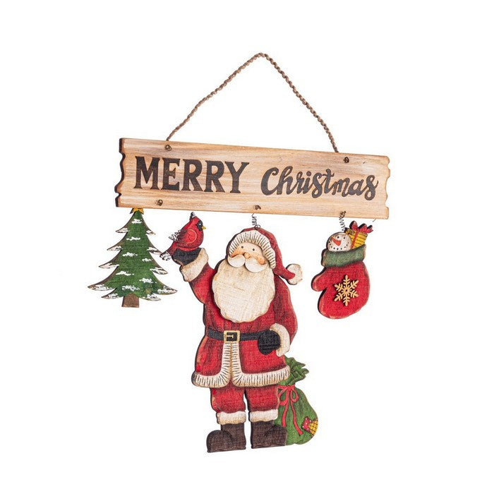 Pendaglio natalizio babbo Natale - Tannen