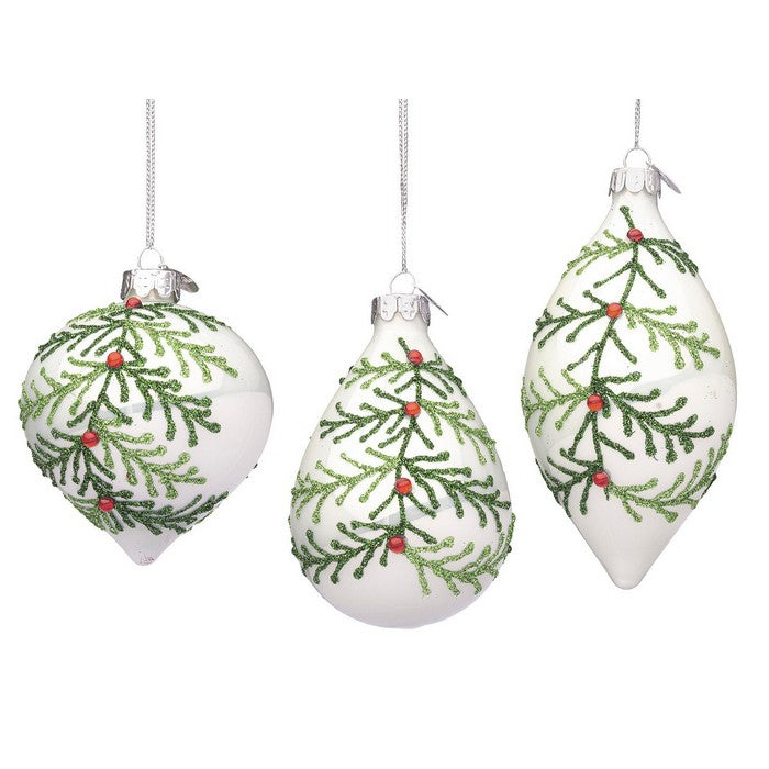 Pendaglio natalizio in vetro - Laurie