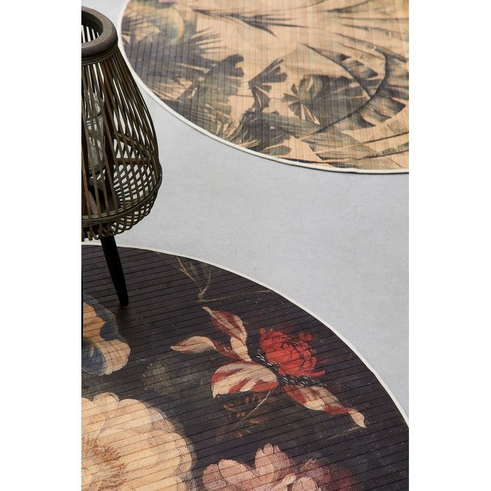 Tappeto tondo in bamboo - Sayuri