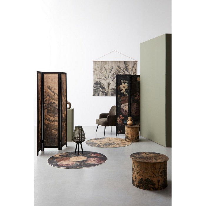 Tappeto tondo in bamboo - Sayuri