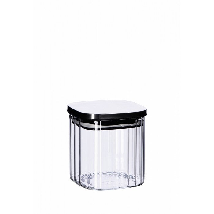 Barattolo in vetro borosilicato e acciaio 11 cm - AD TREND - 63845868863866