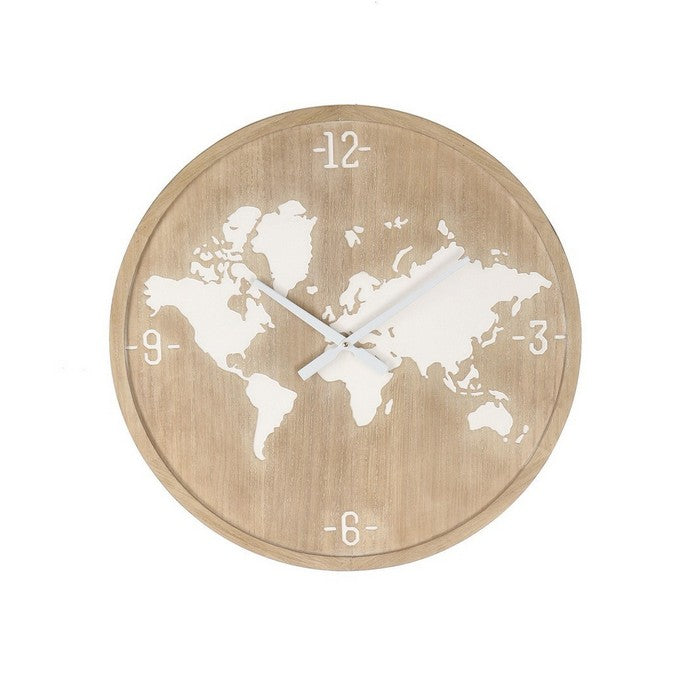 Orologio da parete tondo con planisfero 60 cm - Maxime - BIZZOTTO - 63738831339898