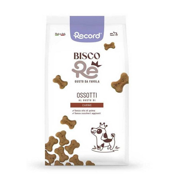 Biscotti per cani ossotti di carne - BiscoRe - RECORD - 64428629524858