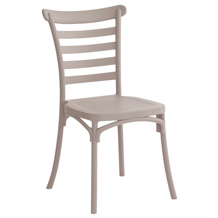 Sedia bistrot impilabile in polipropilene anti-uv - Riviera - BEST - 63747445358970