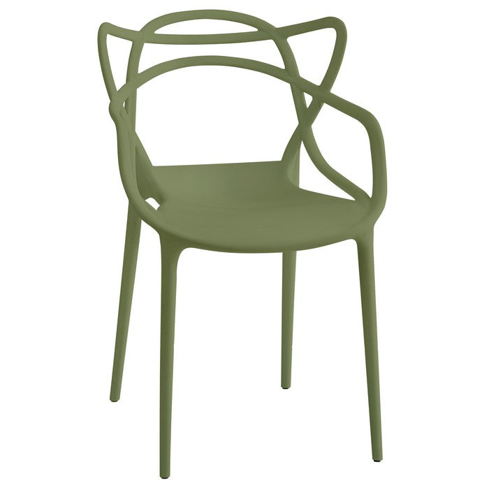 Set 6 sedie da giardino impilabili in polipropilene anti-uv - Alba - BEST - 63747390505338