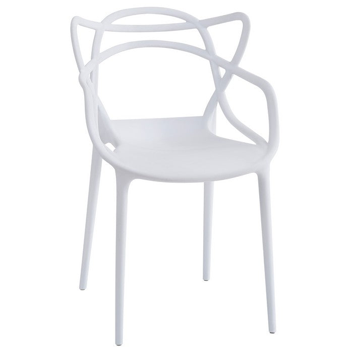 Set 6 sedie da giardino impilabili in polipropilene anti-uv - Alba - BEST - 63747390636410