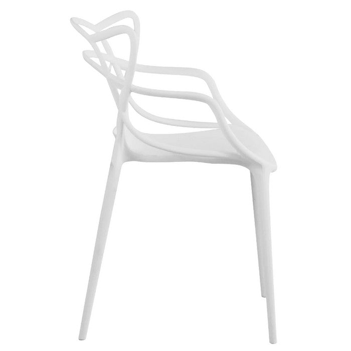 Set 6 sedie da giardino impilabili in polipropilene anti-uv - Alba - BEST - 63747390669178
