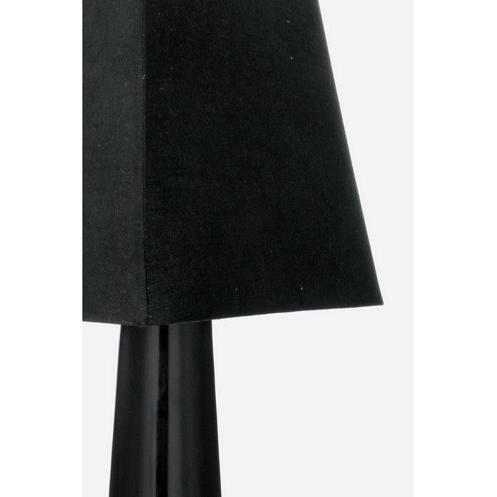 Lampada a piantana nera 151 cm - Tripura