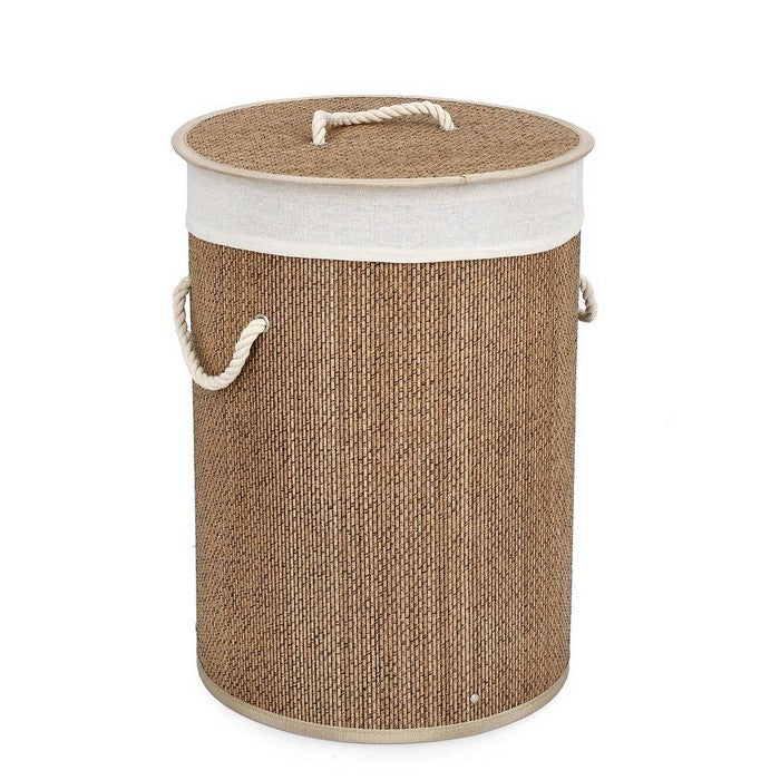 Portabiancheria in bambù naturale - Zahara