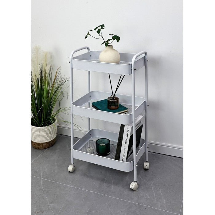 Carrello rettangolare 3 ripiani - Leiky - BIZZOTTO - 64075182834042