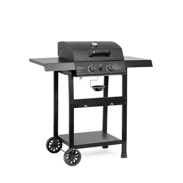 Barbecue a gas con 2 bruciatori con ruote - Louis - BIZZOTTO - 66149205311866