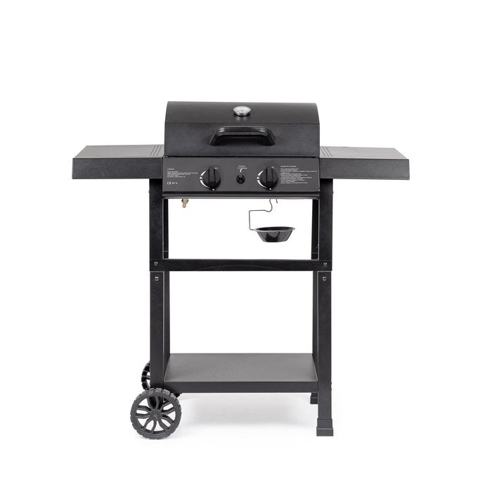 Barbecue a gas con 2 bruciatori con ruote - Louis - BIZZOTTO - 66149205770618