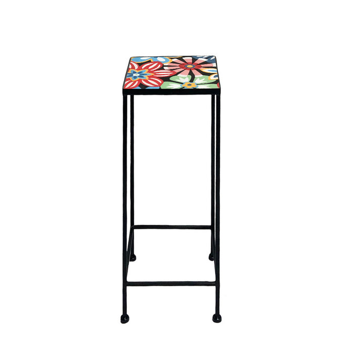 Supporto quadrato per piante con mosaico - Sanremo