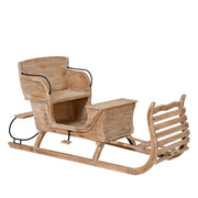 Slitta in legno FSC per decorazione natalizia 175 cm