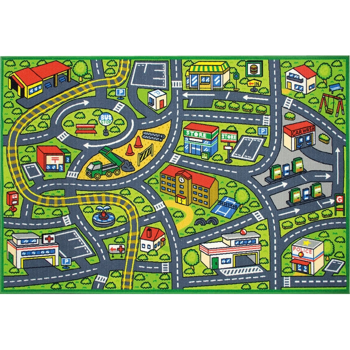 Tappeto gioco Road - OLIVO TAPPETI - 34357551136984