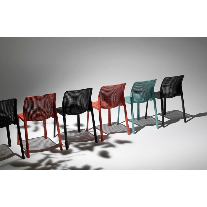 Sedia da giardino in resina impilabile - Bit