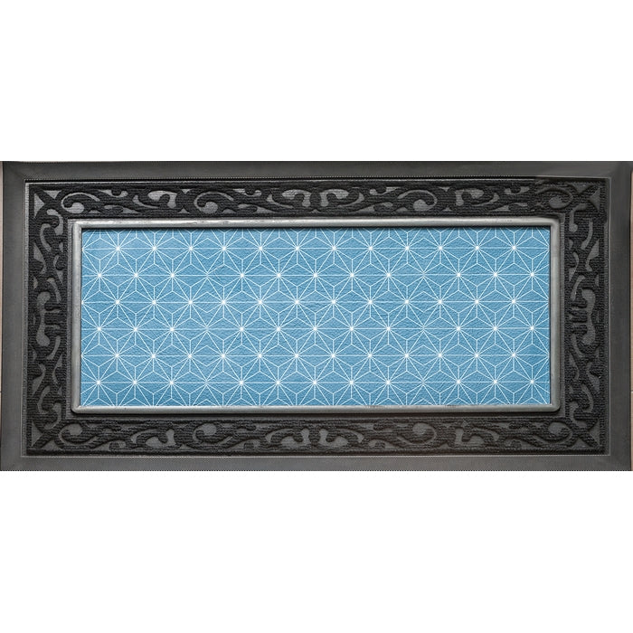 Zerbino in poliestere stampato e gomma