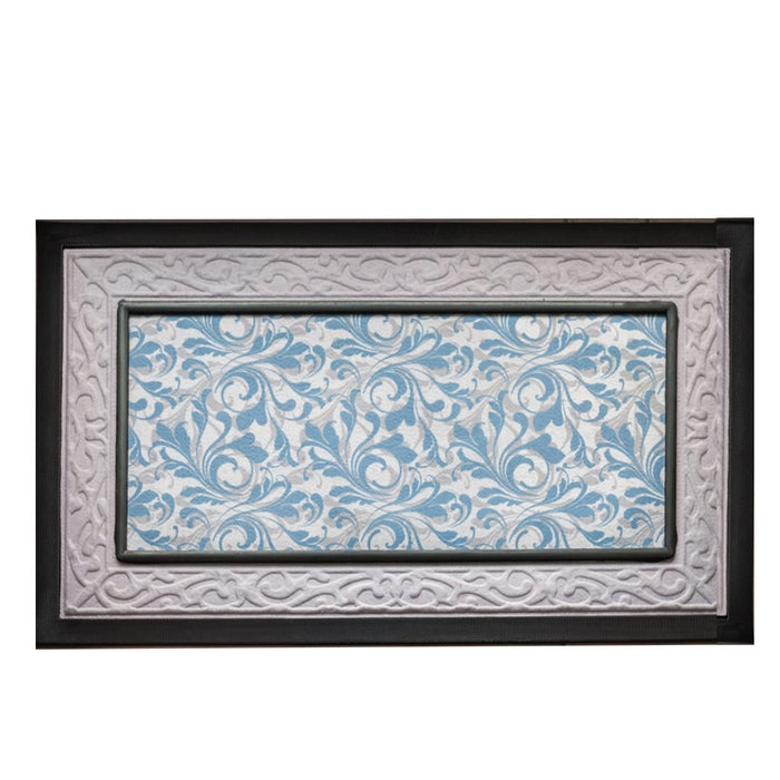 Zerbino in poliestere stampato e gomma