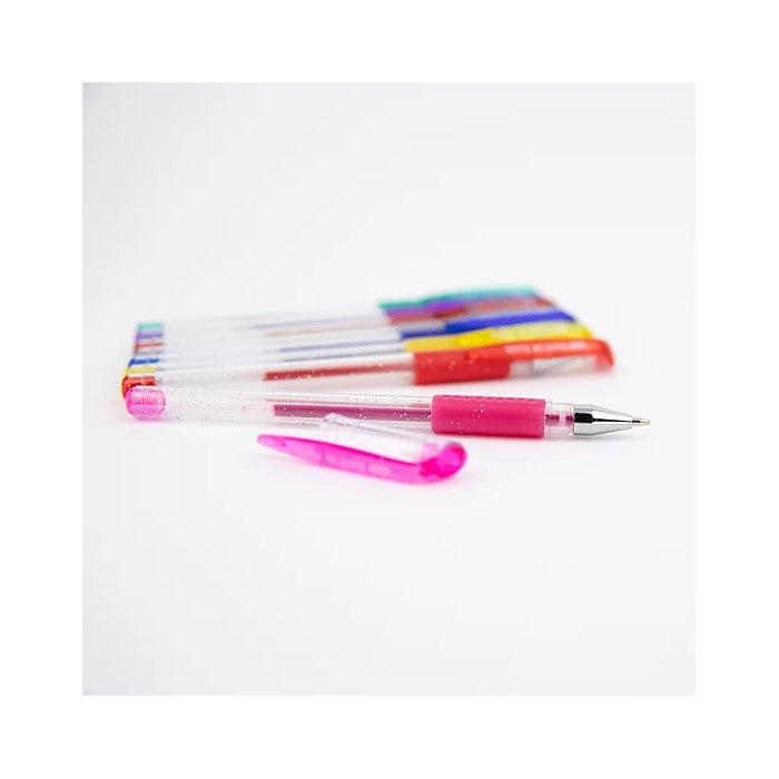 Set 8 penne gel glitter Fluo - SCATTO ENERGIA CREATIVA - 34277982240984