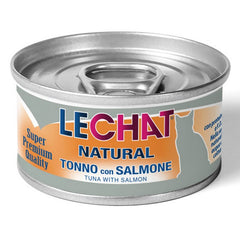 LeChat Natural Tonno con Salmone 80g