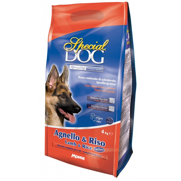Special Dog Crocchette con Agnello e Riso - MONGE - 63048073544058