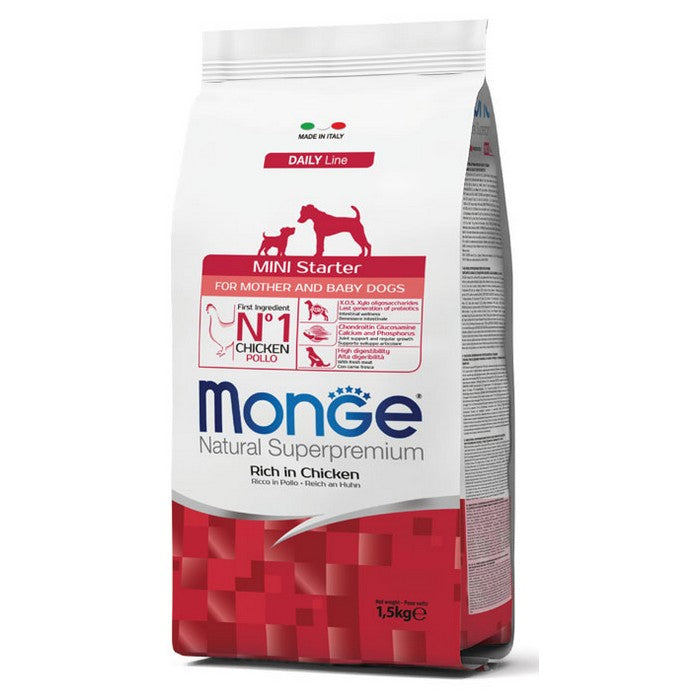 Monge Natural Superpremium Mini Starter Ricco in Pollo - MONGE - 63048087437690
