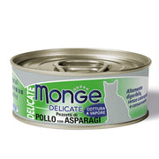Monge Delicate Gatto Pezzetti di Pollo con Asparagi - Adult 80g