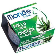 Monge Fruits Gatto Pezzetti di Pollo con Aloe - Kitten 80g