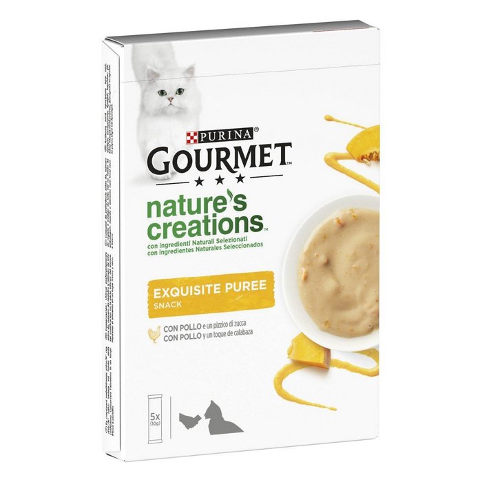 Purina Gourmet Nature's Creation Exquisite Puree con Pollo e zucca 50g
