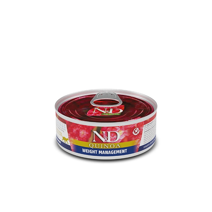 N&D Quinoa Cat Weight Management Adult 70g - FARMINA - 64826523386234