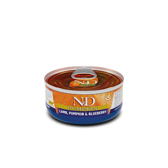 N&D Pumpkin Cat Zucca, agnello e mirtillo Adult 70g