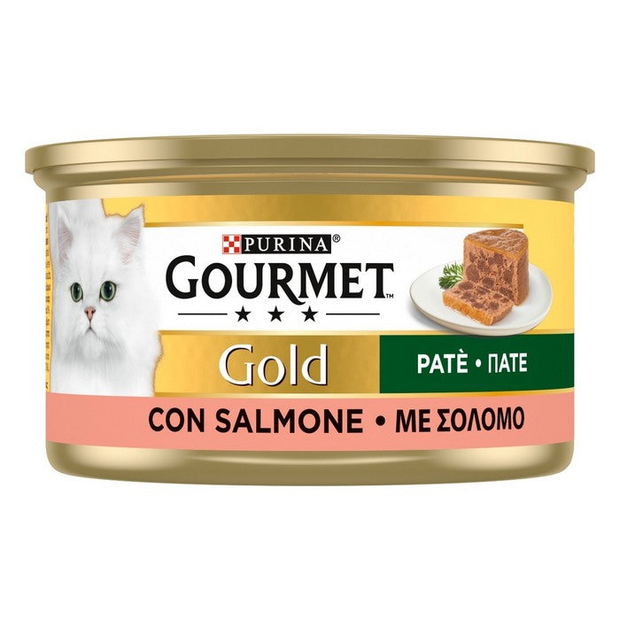Purina Gourmet Gold Paté con salmone 85g