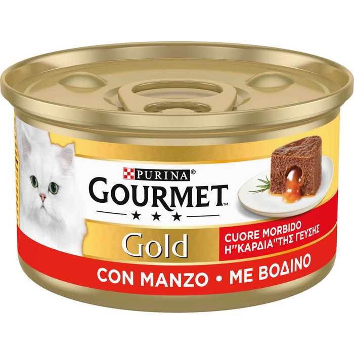 Purina Gourmet Gold Cuore Morbido con manzo 85g