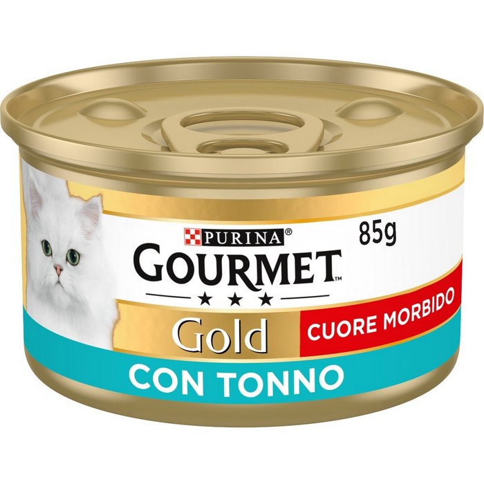 Purina Gourmet Gold Cuore Morbido con tonno 85g