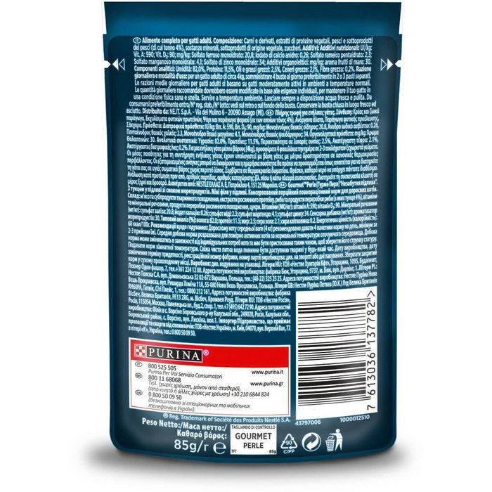 Purina Gourmet Perle Trionfo in salsa con tonno 85g
