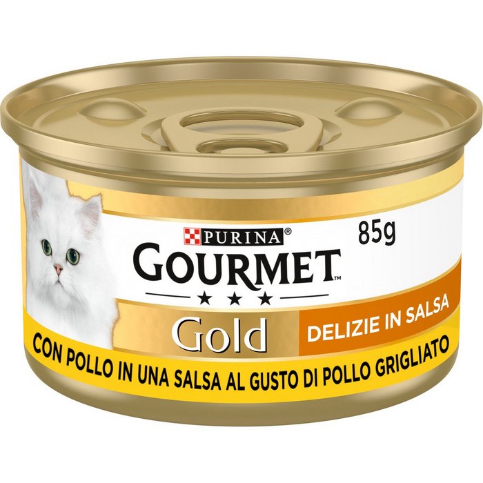 Purina Gourmet Gold Delizie in salsa con pollo 85g - PURINA - 66184379236730