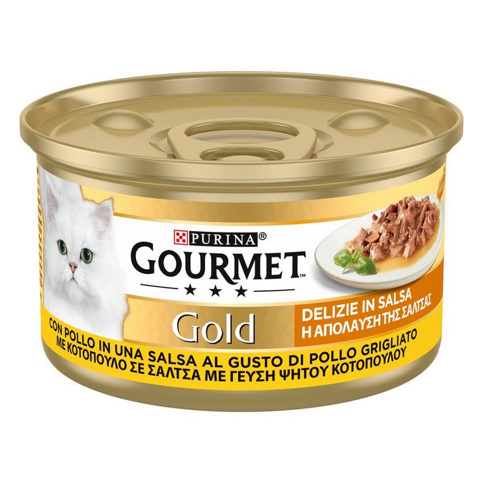 Purina Gourmet Gold Delizie in salsa con pollo 85g - PURINA - 66184379695482