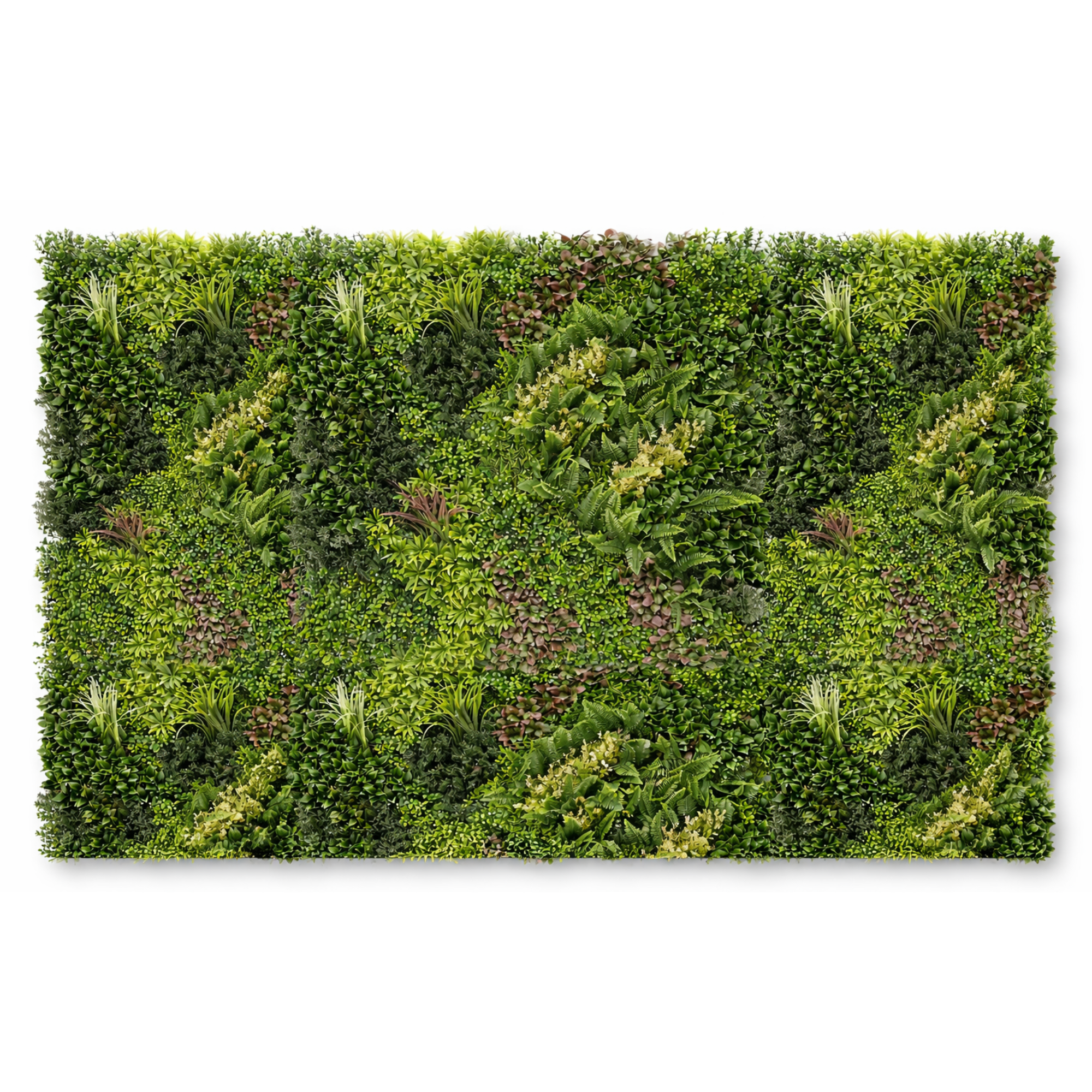 Parete con piante artificiali per giardino verticale 100x100 cm - Hera