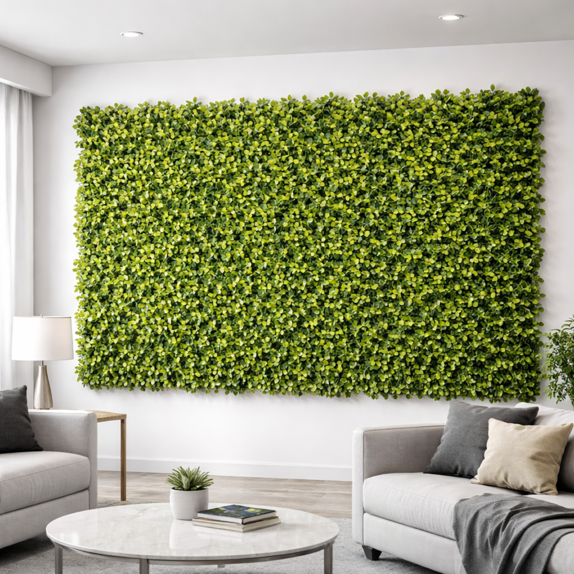 Parete con piante artificiali per giardino verticale 100x100 cm - Gardenia