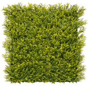 Parete con piante artificiali per giardino verticale 100x100 cm - Mimosa