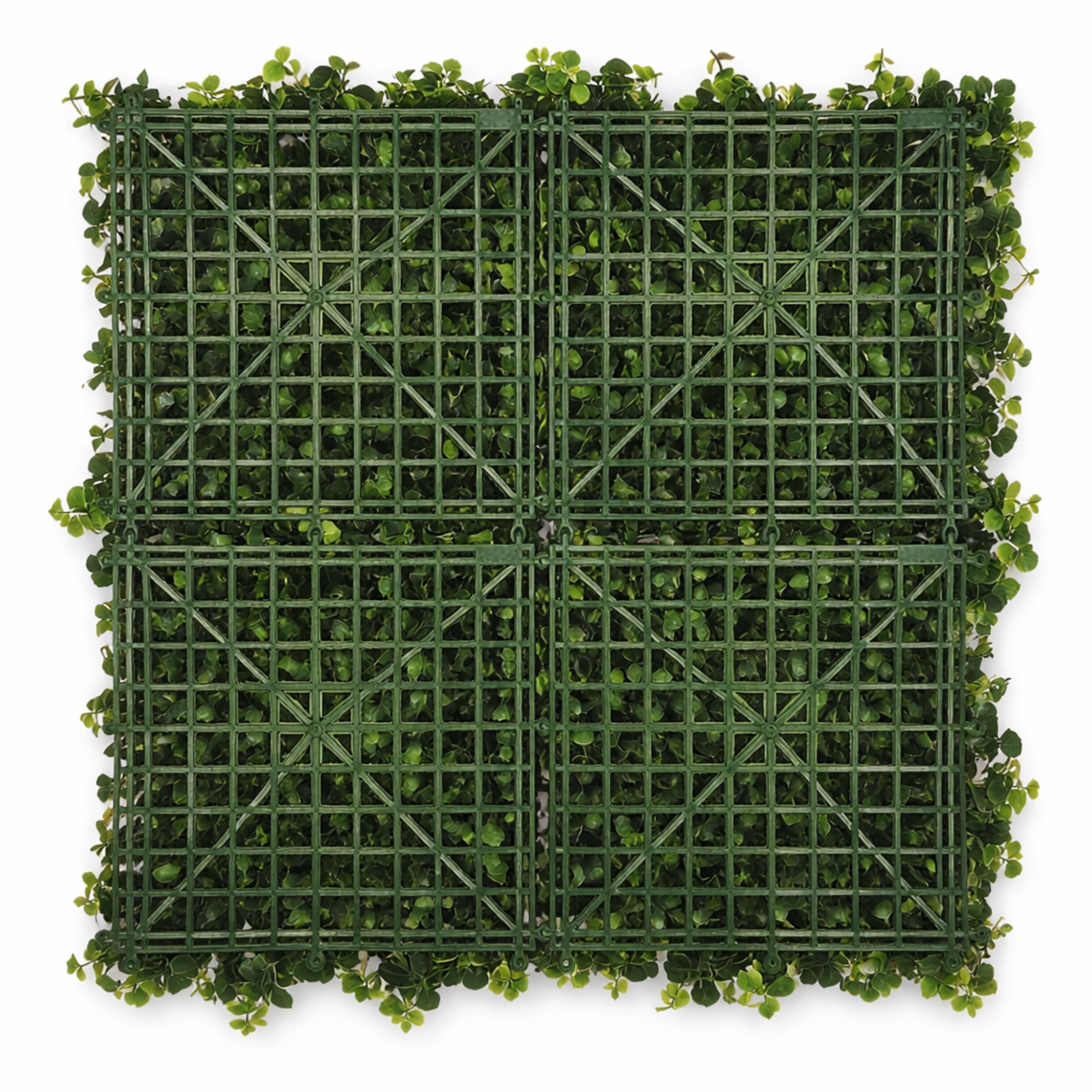 Parete con piante artificiali per giardino verticale 100x100 cm - Hera
