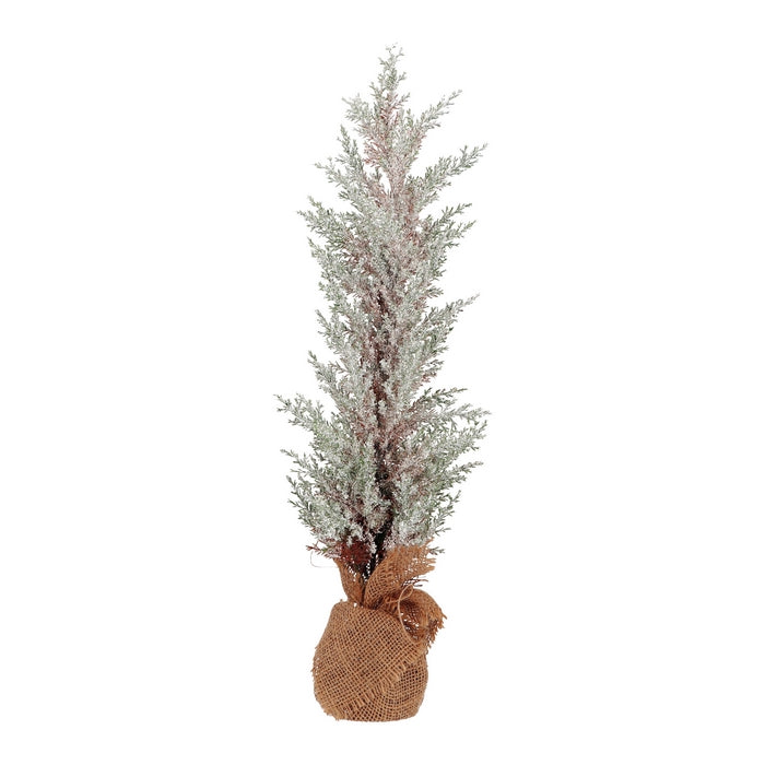Albero di Natale con base in juta 52 cm