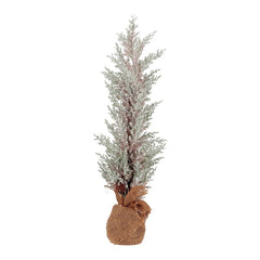 Albero di Natale con base in juta 52 cm