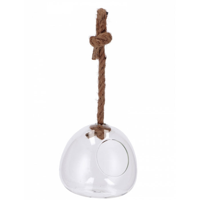 Vaso da appendere in vetro con corda - AD TREND - 34270088233176
