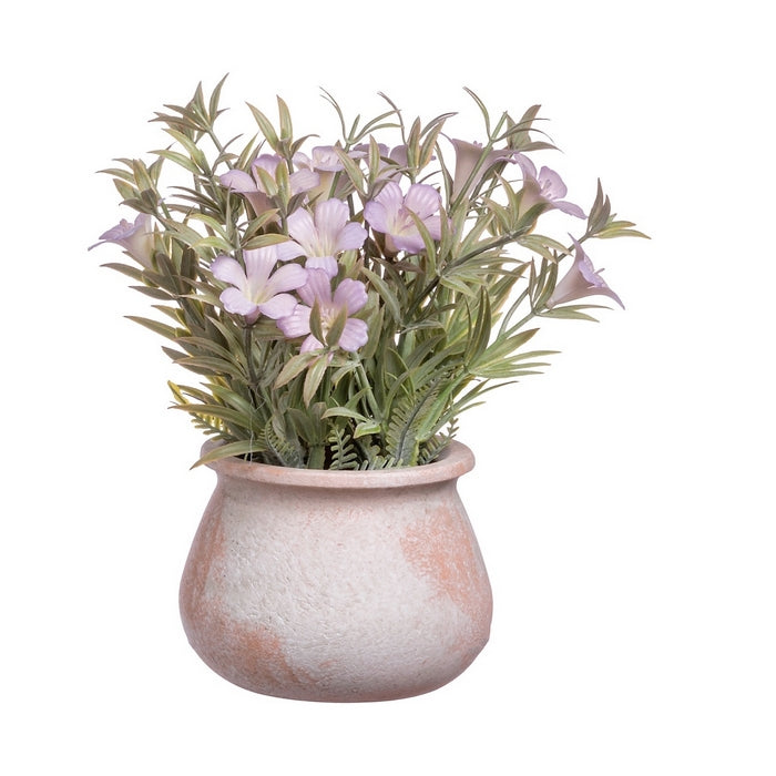 Vaso con fiori artificiali per decorazione - AD TREND - 34267523711192
