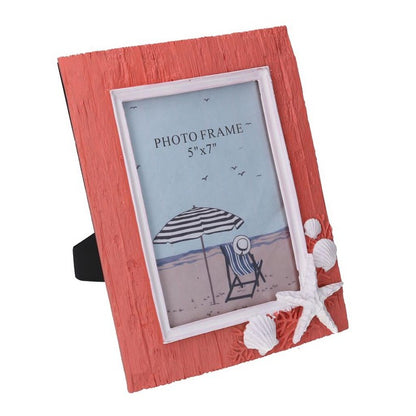 Portafoto da tavolo in legno mare 19x24 cm