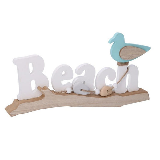 Decorazione scritta in legno - Beach - VACCHETTI GIUSEPPE - 34267543273688