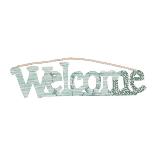 Decorazione a targhetta da appendere - Welcome - VACCHETTI GIUSEPPE - 34267549728984