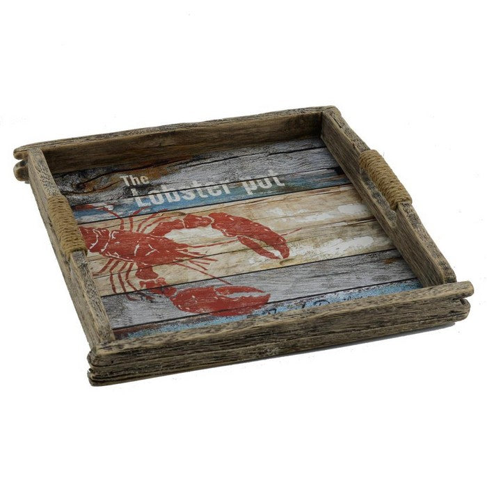 Vassoio in legno Aragosta - VACCHETTI GIUSEPPE - 34275858874584