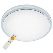 Plafoniera Star 38 cm a led con telecomando
